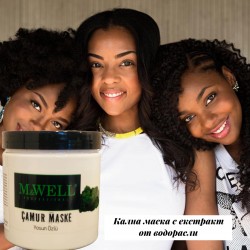  Кална маска с екстракт от водорасли 300 мл M&WELL