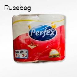 Тоалетна Хартия Перфекс Обикновена 4бр 