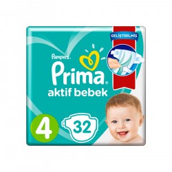 Памперс Прима 4/32бр