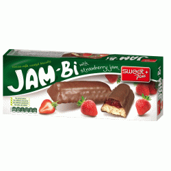Бисквити Джам Би Ягода 150гр