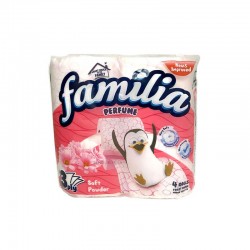 Тоалетна хартия Фамилия Soft Powder 4бр.
