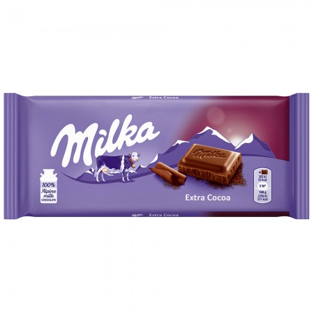 Шоколад Милка Екстра Какао 100 гр