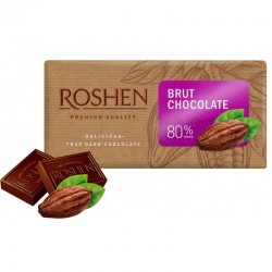 Шоколад Рошен Дарк 80% БРУТ 90гр