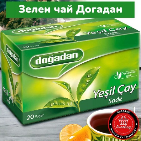 Догадан Зелен чай Натурален 20бр