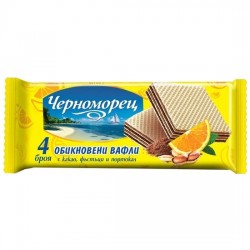 Вафли черноморец 4-ка 105гр