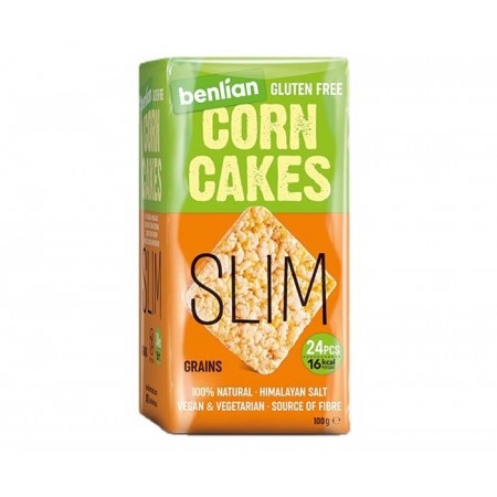 Царевичен снакс Benlian Food Corn Cakes Slim Grains 100 гр