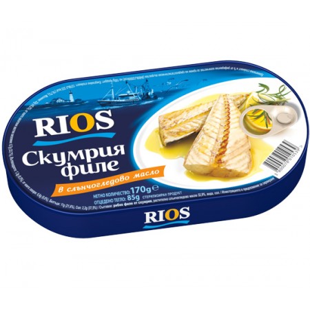 Риос Скумрия филе 180гр