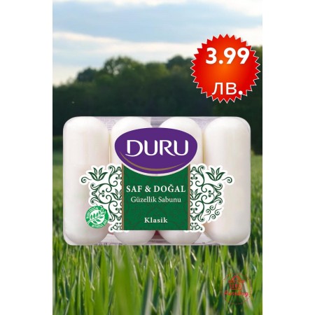 Сапун Дуру Натурално 4*70гр Сапун Дуру Натурално 4*70гр