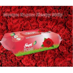 Мокри Кърпи SLEEPY  ROZE 90бр