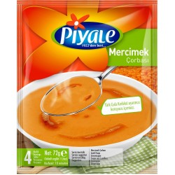 Супа от червена леща, Пияле - 72 гр.