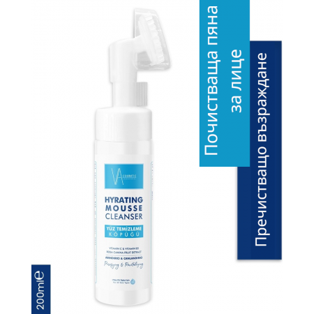 VA КОЗМЕТИЧНА ПОЧИСТВАЩА ПЯНА ЗА ЛИЦЕ 200 ML VA КОЗМЕТИЧНА ПОЧИСТВАЩА ПЯНА ЗА ЛИЦЕ 200 ML