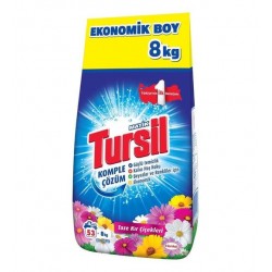 ПРАХ ЗА ПРАНЕ ТУРСИЛ 8КГ  С АРОМАТ НА ЦВЕТЯ