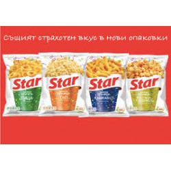 Снакс стар Бекон,Пица,Сирене 0.73