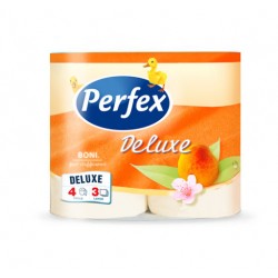 Тоалетна хартия Перфекс 4-ка Праскова