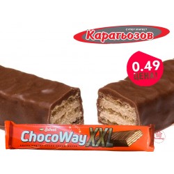 Вафла Шоколадова CHOCOWAY XXL 75гр