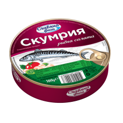 Скумрия Рибна салата 160гр 