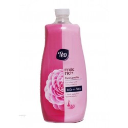 Течен сапун Тео 800мл  Milk Rich Pure Camelia