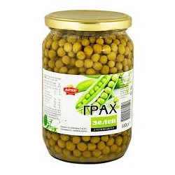 Зелен грах Арте